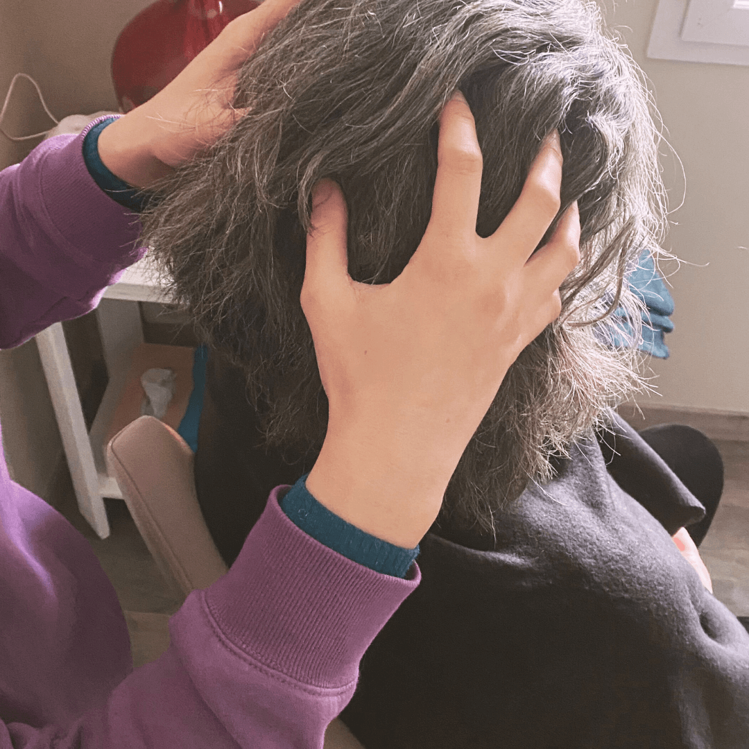 Massage crânien chez Réflexoé