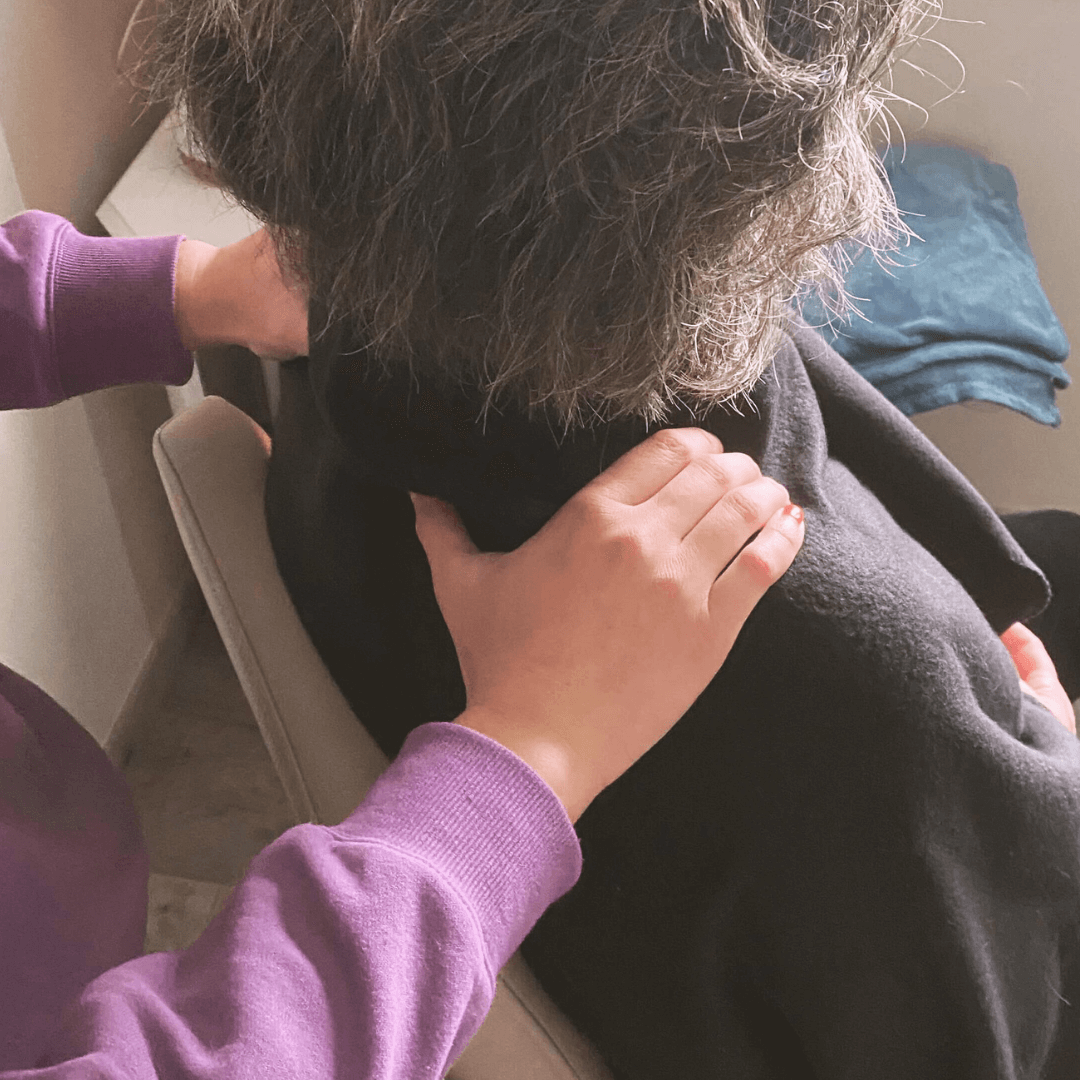 Massage crânien chez Réflexoé