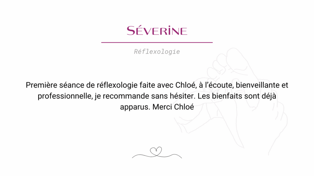 Avis client Réflexoé
