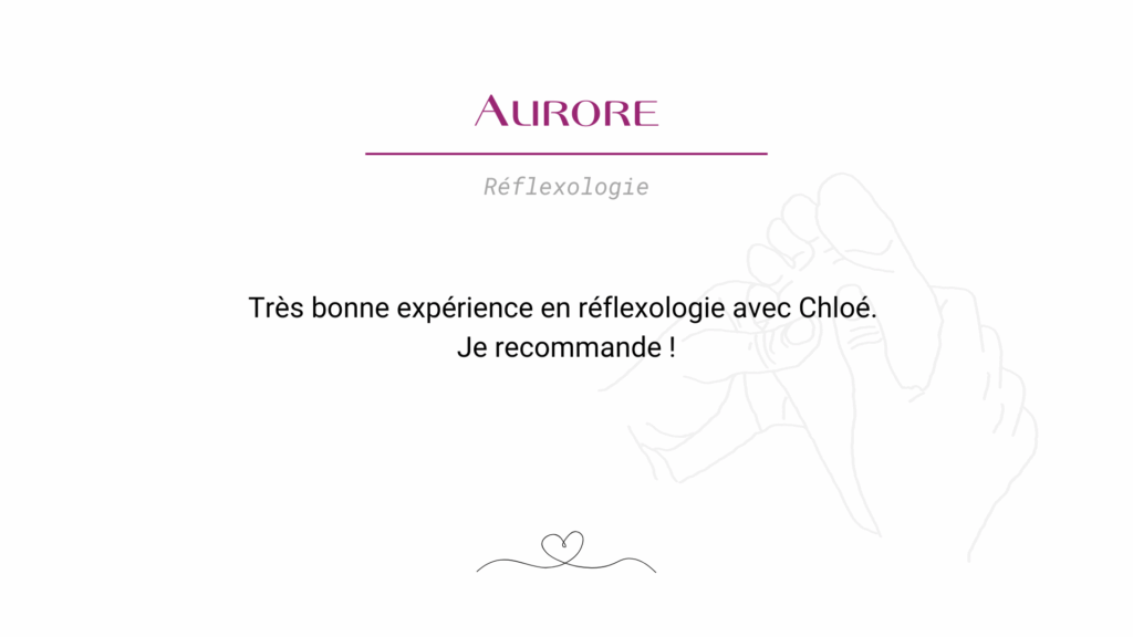 Avis client Réflexoé