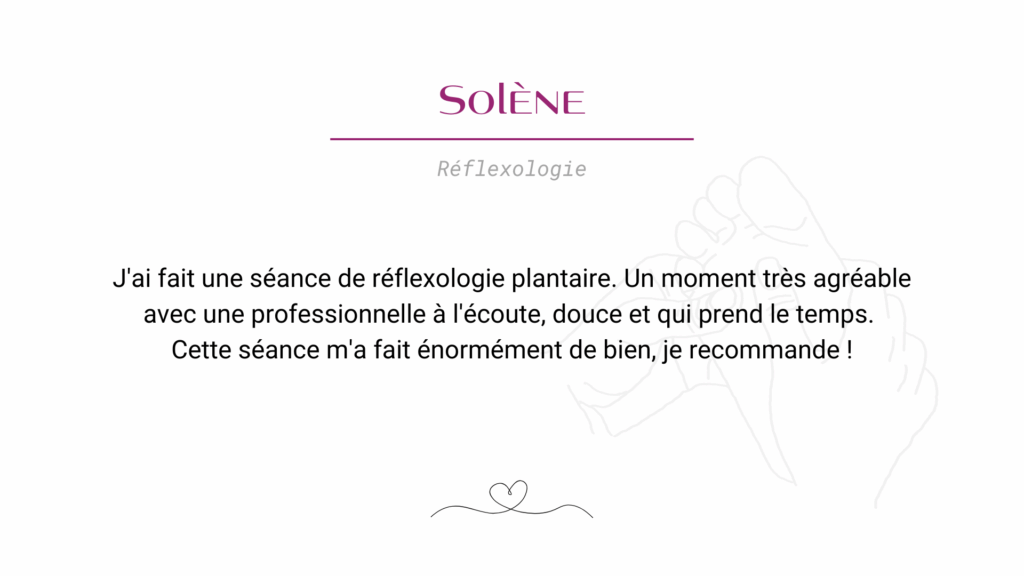 Avis client Réflexoé